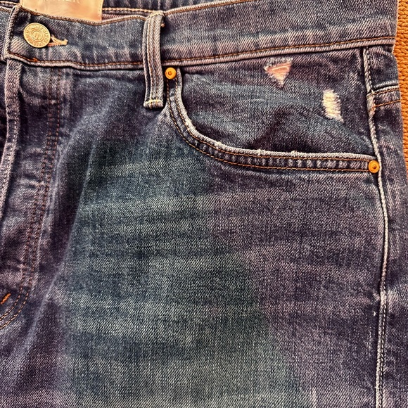 Mother Denim The Ditcher Crop Jeans. Size 34. Wide leg/low slung/oversized fit. - Picture 5 of 7